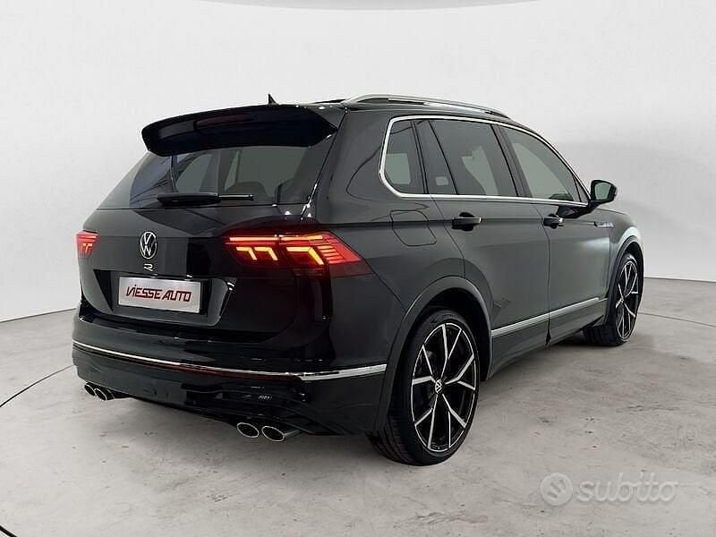 Usata VW Tiguan R 320 CV (235 kW) 2021 Nero SUV