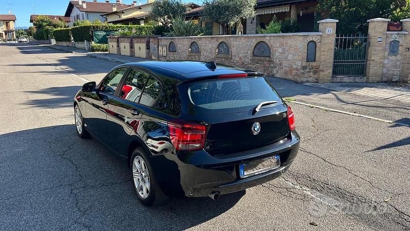 Usata BMW 116 Efficient Dynamics 116 CV (85 kW) 2012 Nero Utilitaria