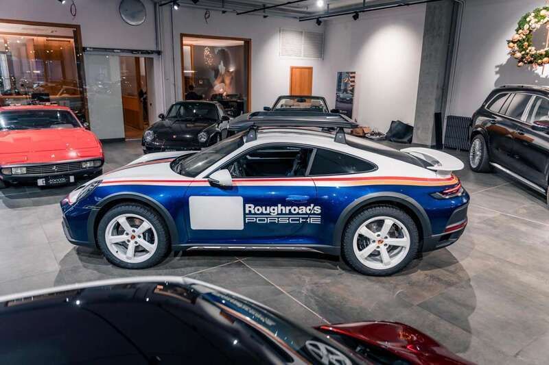 Usata Porsche 992 480 CV (353 kW) 2024 Blu Coupé