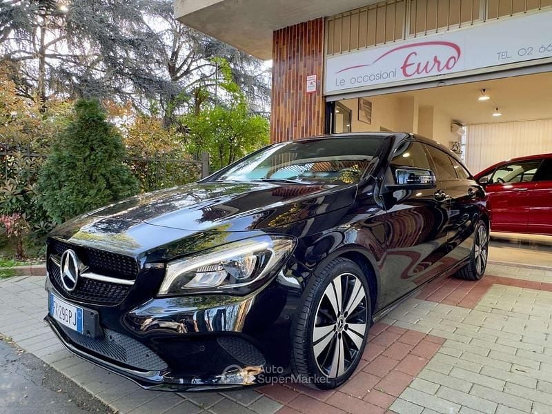 Usata Mercedes CLA200 Shooting Brake 156 CV (114 kW) 2018 Nero Station wagon