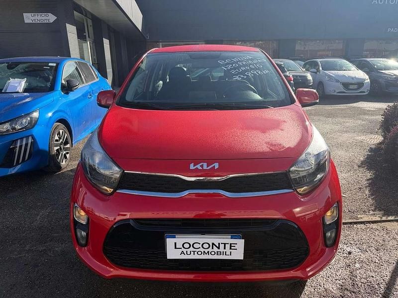 Usata Kia Picanto Urban 67 CV (49 kW) 2022 Rosso Utilitaria
