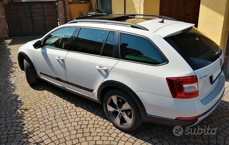 Usata Skoda Octavia Scout Scout 4x4 2015 Bianco Station wagon