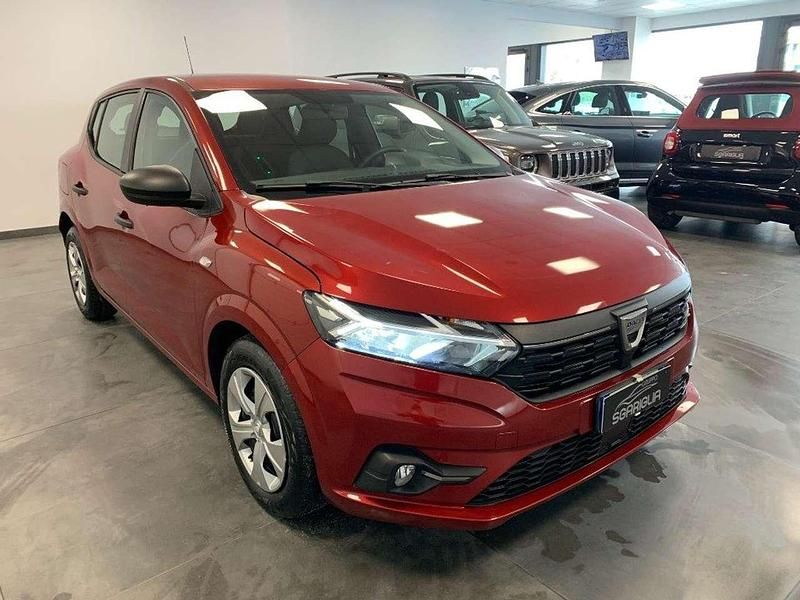 Rosso Usata 2021 Dacia Sandero Comfort Due volumi | 12.800 € (Buon prezzo) - Immagine 1/4