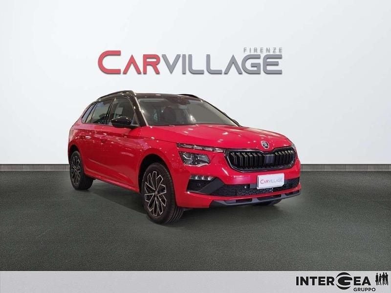 Nuova Skoda Kamiq Selection 95 CV (69 kW) 2025 Rosso velluto metallizzato ner SUV