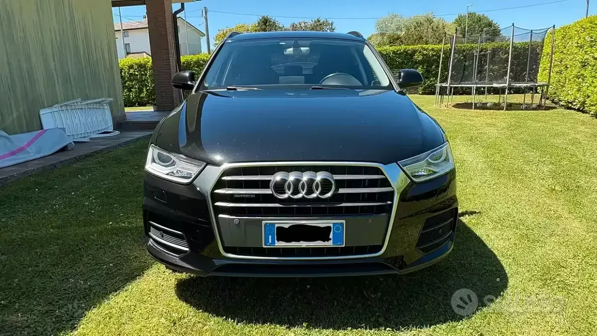 Usata Audi Q3 150 CV (110 kW) 2015 Nero SUV
