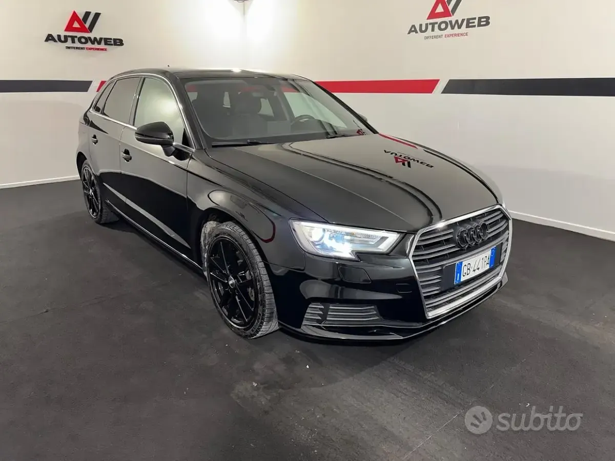 Usata Audi A3 Admired 150 CV (110 kW) 2020 Nero Berlina