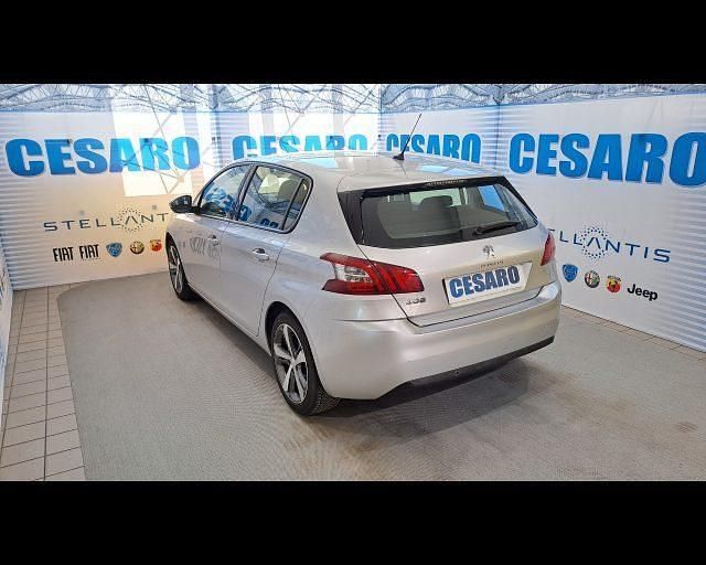 Usata Peugeot 308 Allure 131 CV (96 kW) 2015 Argento Berlina