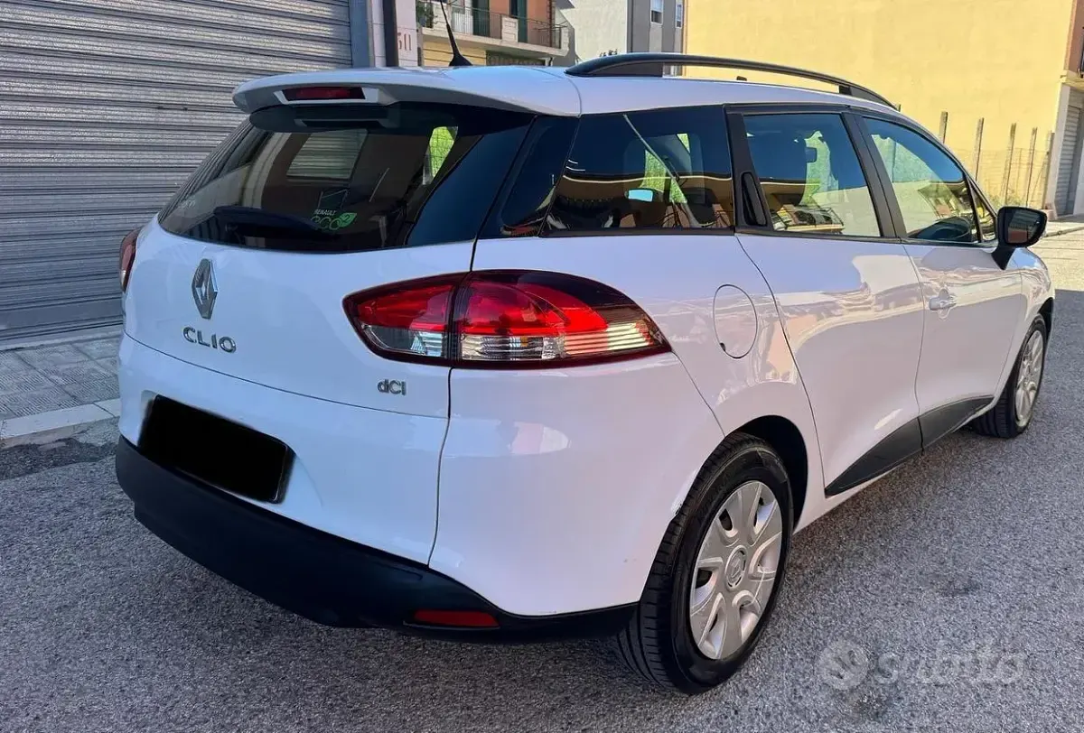 Usata Renault Clio GrandTour Life 75 CV (55 kW) 2017 Bianco Station wagon