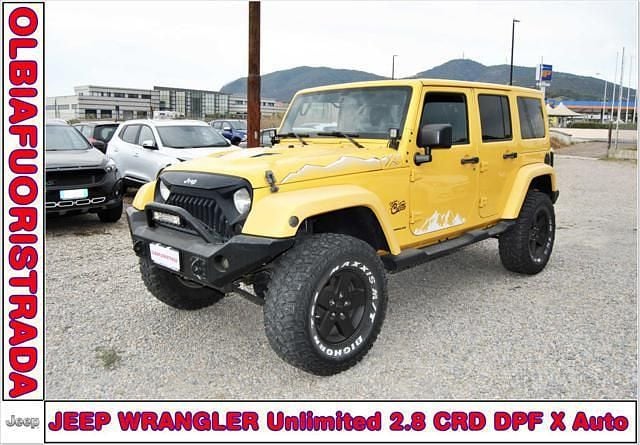 Usata Jeep Wrangler Unlimited 200 CV (147 kW) 2015 Giallo SUV