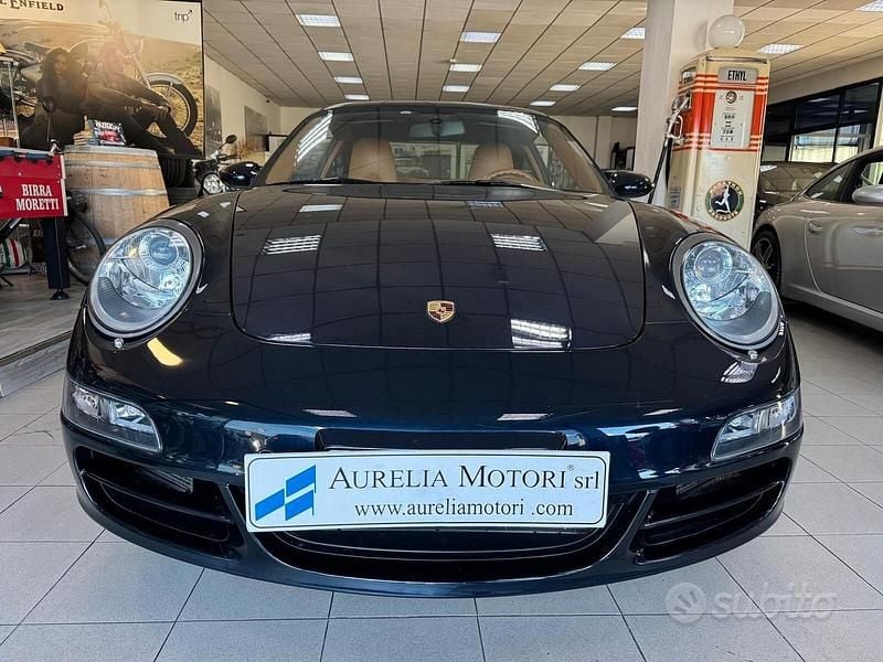 Usata Porsche 911 Carrera 4S 385 CV (283 kW) 2008 Blu Coupé