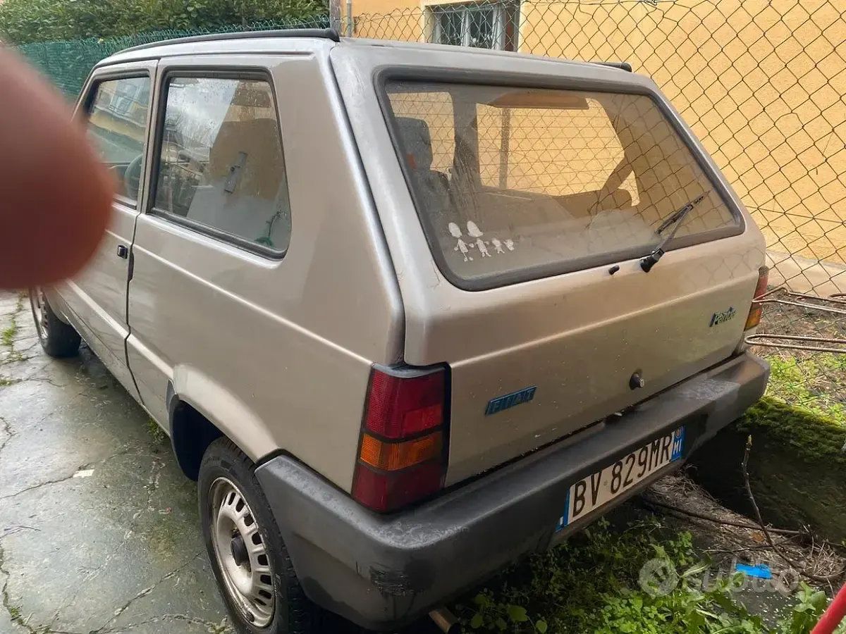 Usata Fiat Panda 54 CV (39 kW) 2001 Grigio Berlina