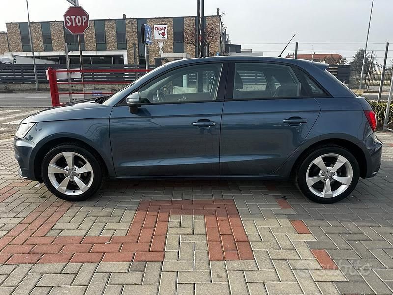 Usata Audi A1 Design 90 CV (66 kW) 2017 Blu Utilitaria