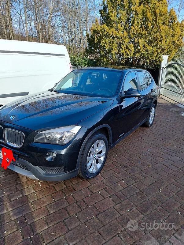 Usata BMW X1 143 CV (105 kW) 2014 Nero SUV