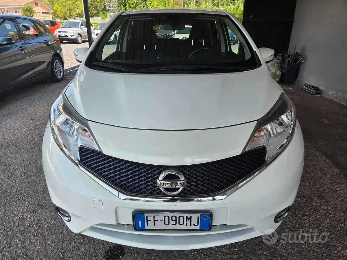 Usata Nissan Note Tekna 90 CV (66 kW) 2016 Bianco Utilitaria