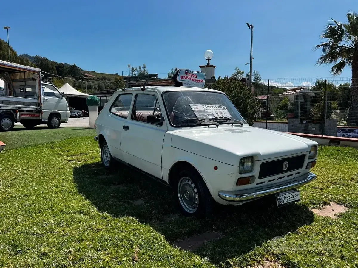 Käytetty Fiat 127 45 HP (33 kW) 1970 Valkoinen Sedan