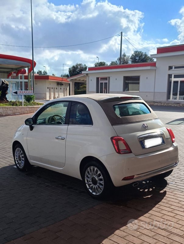 Usata Fiat 500 Dolcevita 70 CV (51 kW) 2024 Bianco Cabrio