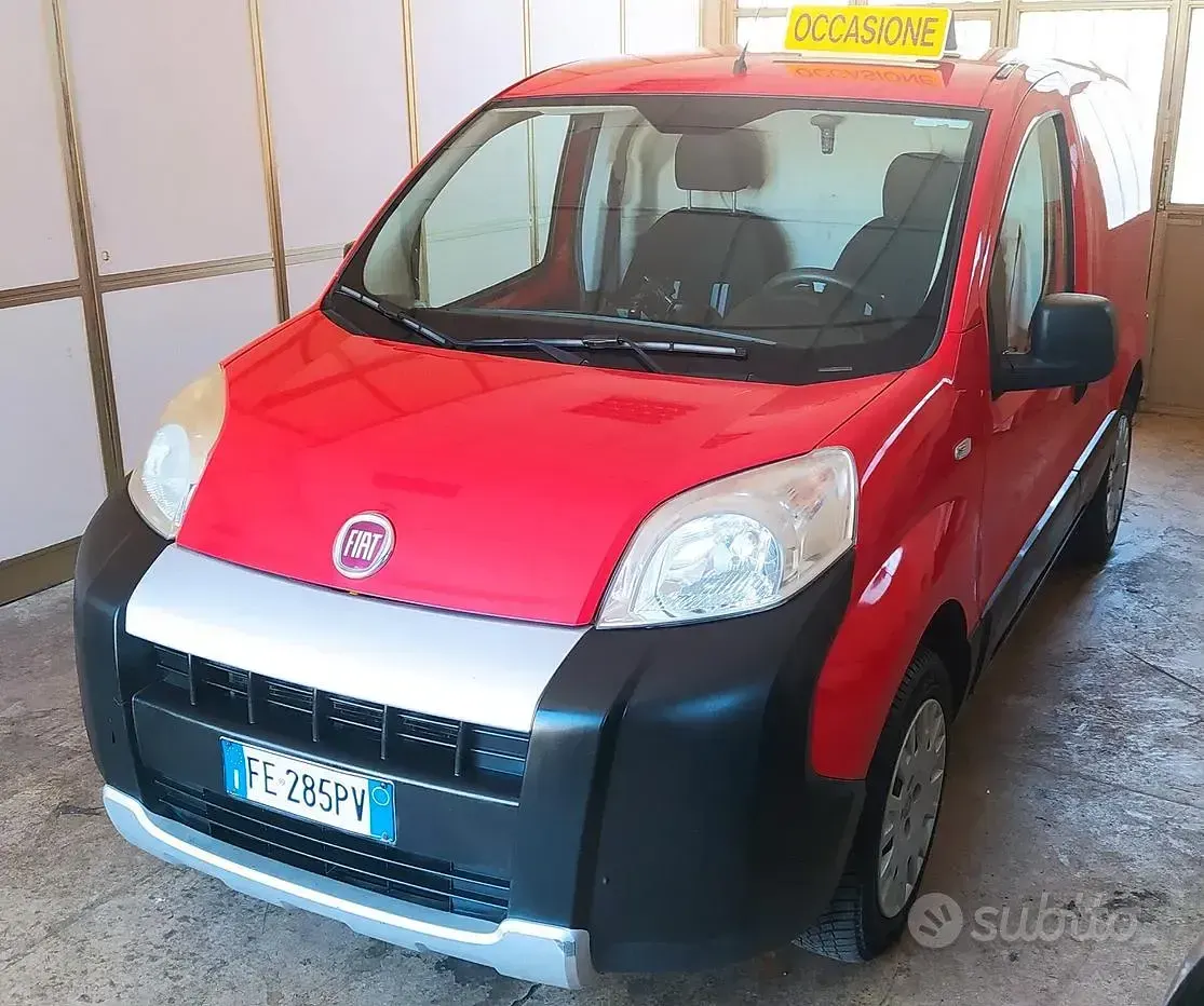 Usata Fiat Fiorino 95 CV (69 kW) 2016 Rosso Monovolume