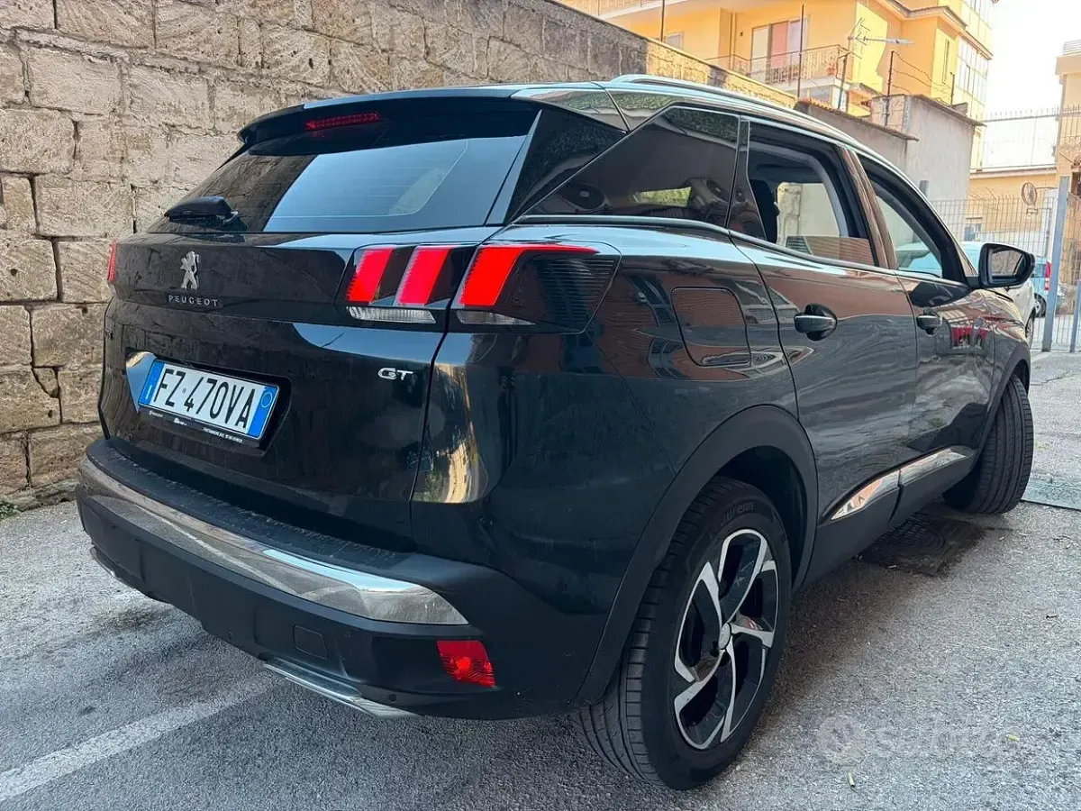 Usata Peugeot 3008 Allure 131 CV (96 kW) 2019 Nero SUV
