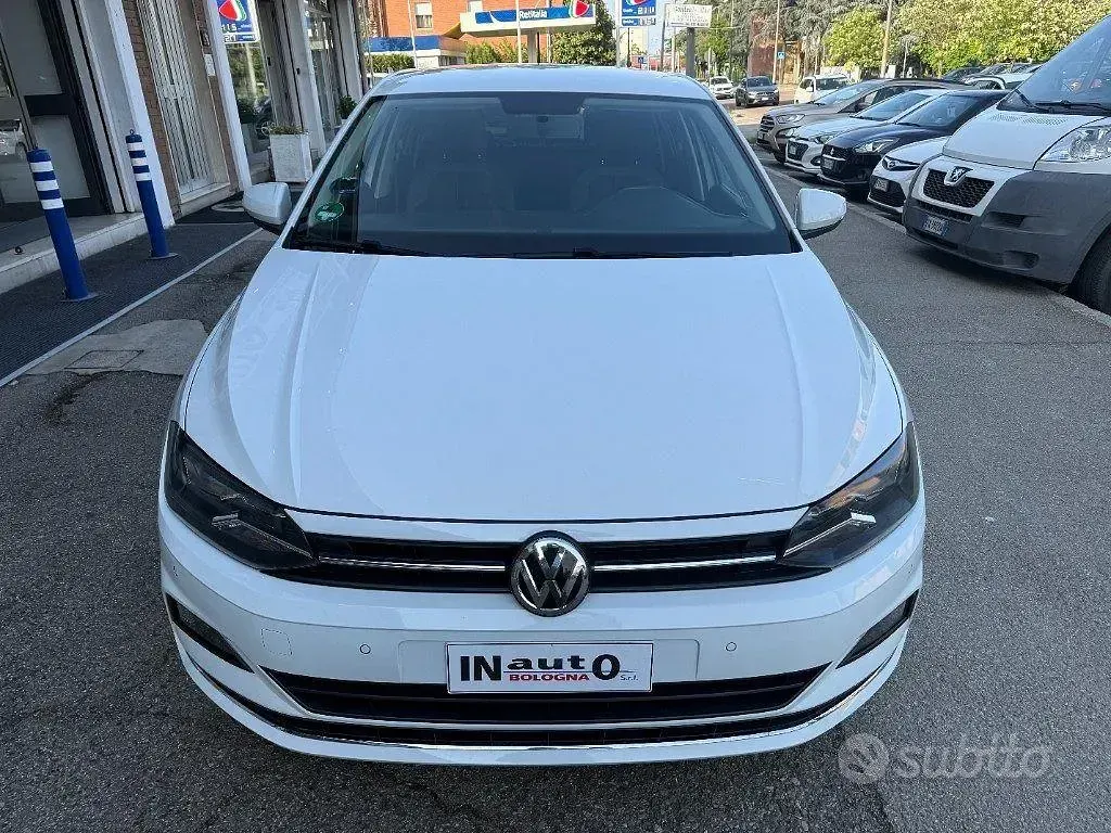 Usata VW Polo Highline 80 CV (58 kW) 2019 Bianco Utilitaria