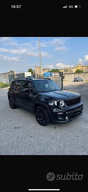 Usata Jeep Renegade Night Eagle 120 CV (88 kW) 2018 Nero SUV