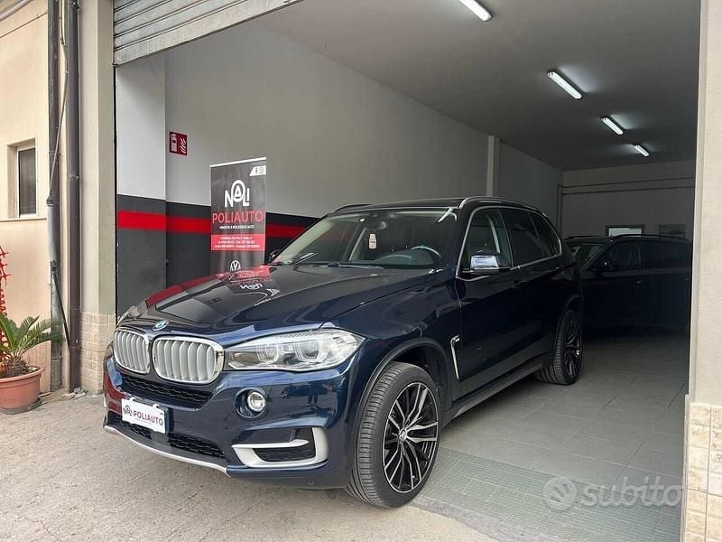 Usata BMW X5 Comfort Edition 258 CV (189 kW) 2015 Blu SUV