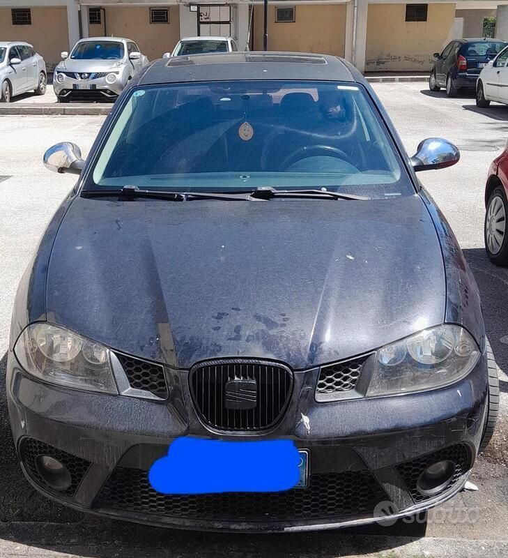 Usata Seat Ibiza 130 CV (95 kW) 2008 Nero Berlina