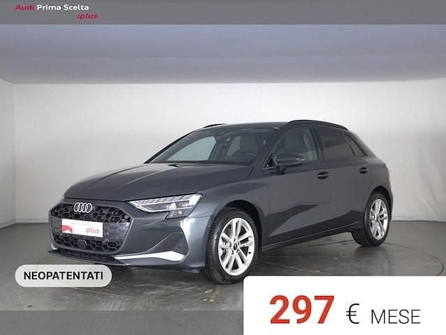 Grigio manhattan metallizzato Usata 2025 Audi A3 Advanced Plus Berlina | 32.900 € (Buon prezzo) - Immagine 1/4