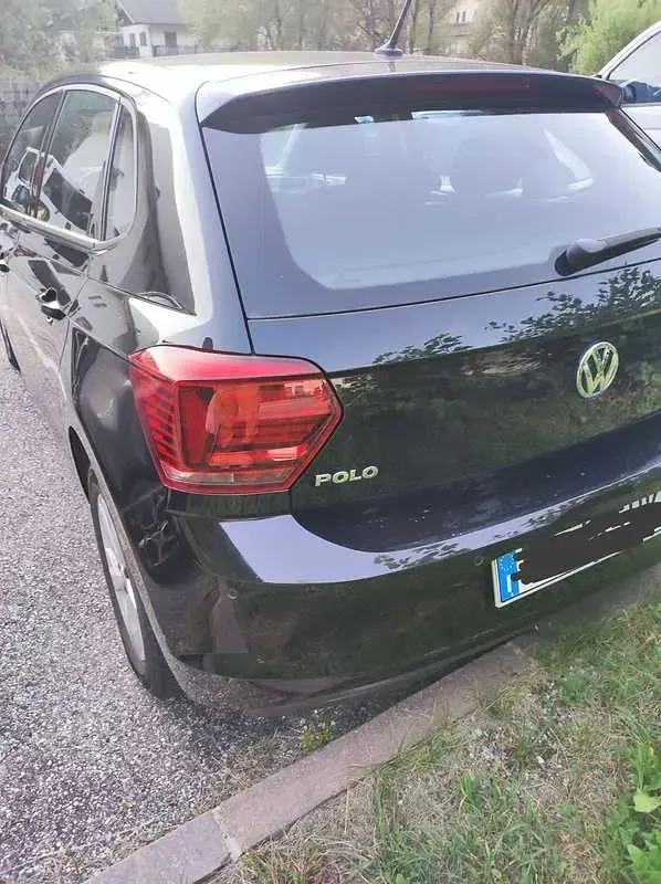 Usata VW Polo Comfortline 90 CV (66 kW) 2018 Nero Utilitaria