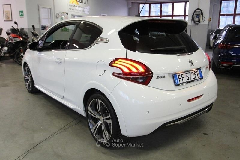 Usata Peugeot 208 GTi 208 CV (152 kW) 2016 Bianco Utilitaria