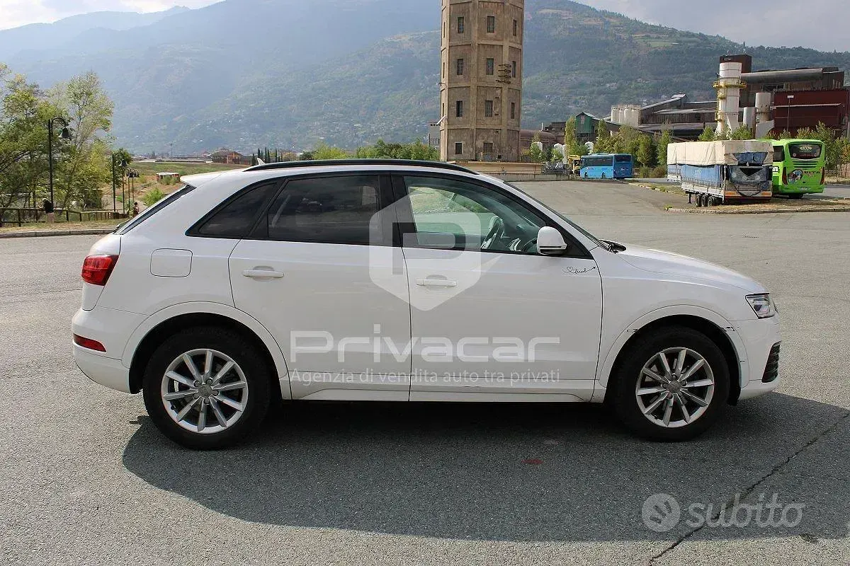 Usata Audi Q3 Business 150 CV (110 kW) 2017 Bianco SUV