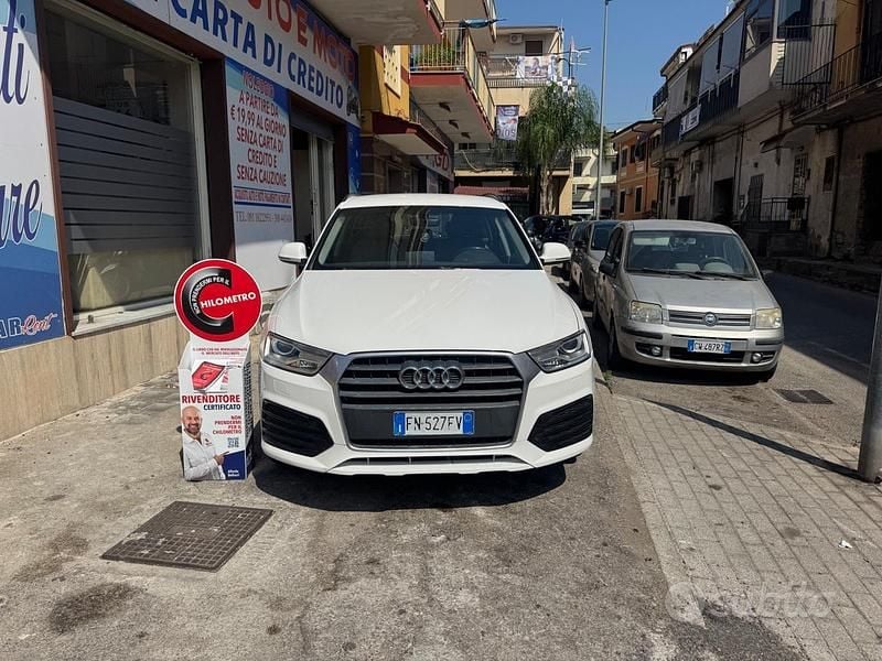 Usata Audi Q3 S-Line 150 CV (110 kW) 2018 Bianco SUV