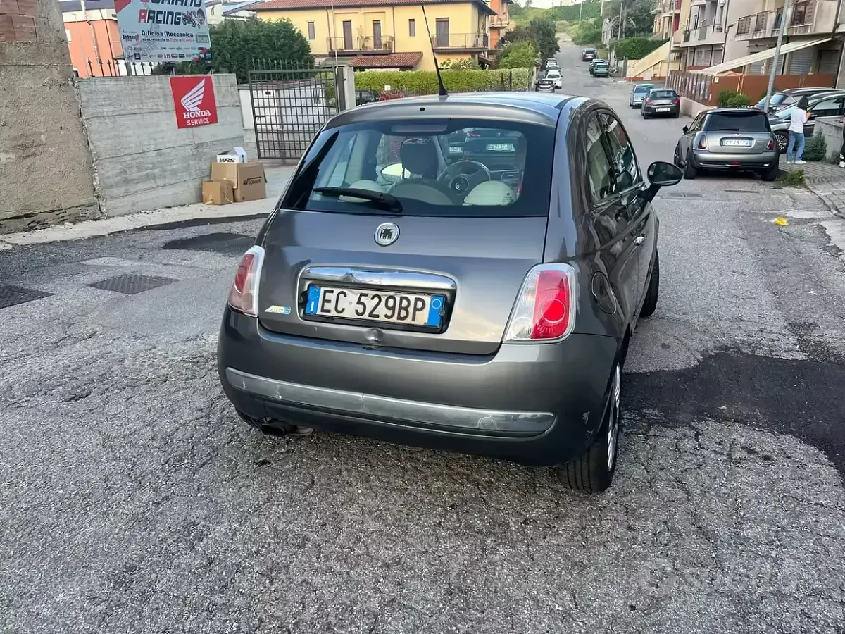 Usata Fiat 500 Lounge 69 CV (50 kW) 2010 Grigio Berlina