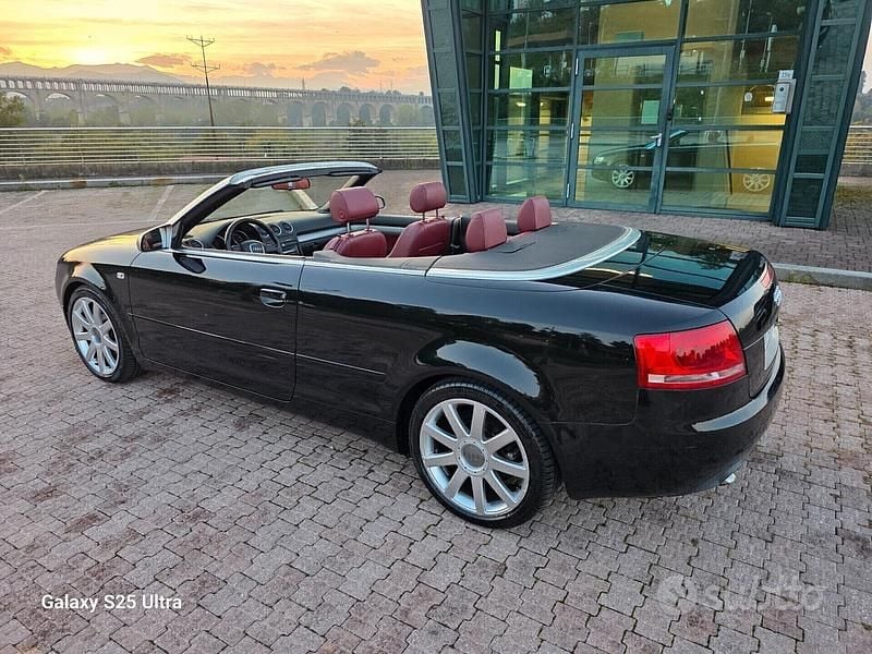 Usata Audi A4 Cabriolet 140 CV (102 kW) 2008 Nero Cabrio