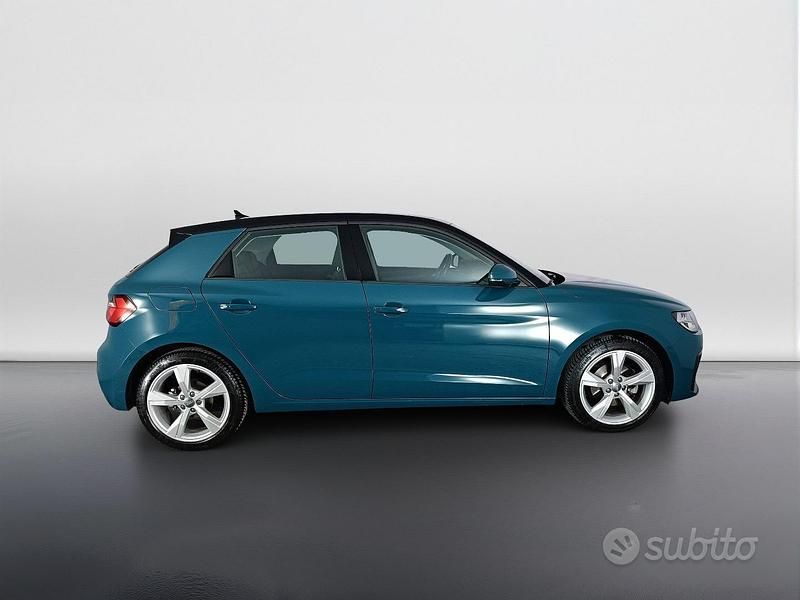 Usata Audi A1 Sportback 115 CV (84 kW) 2020 Verde Utilitaria