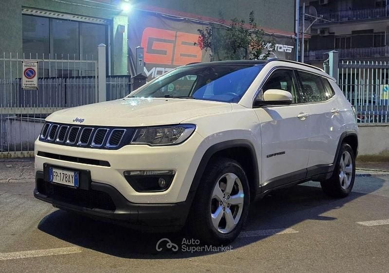 Usata Jeep Compass Longitude 121 CV (88 kW) 2018 Bianco SUV
