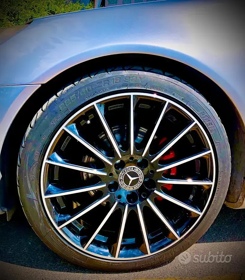 Usata Mercedes SLK200 2004 Grigio Cabrio