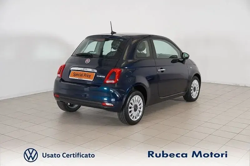 Usata Fiat 500 70 CV (51 kW) 2021 Blu Utilitaria