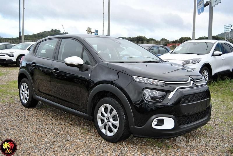 Usata Citroën C3 PureTech 82 CV (60 kW) 2024 Nero Berlina