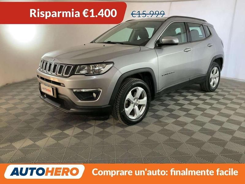 Usata Jeep Compass Longitude 140 CV (102 kW) 2019 Argento SUV