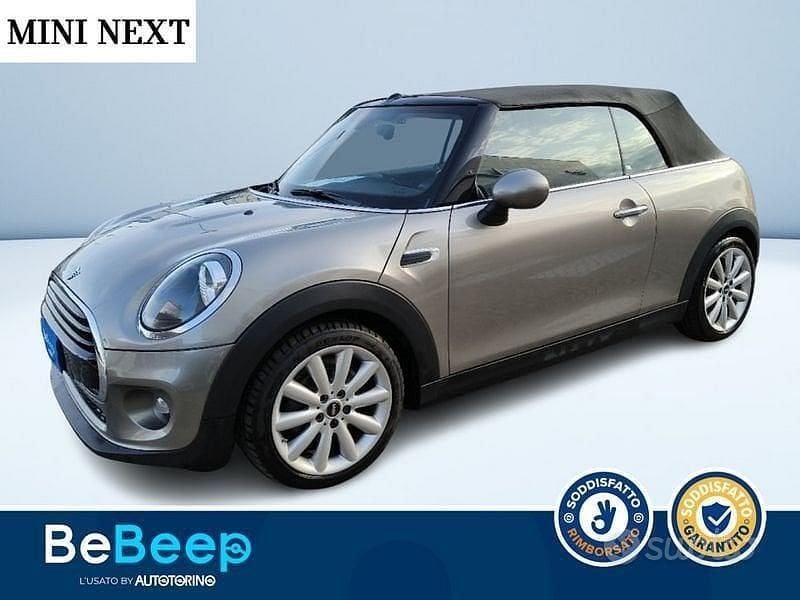 Grigio Usata 2019 Mini Cooper D Cabriolet Cabrio | 23.300 € (Cara) - Immagine 1/3