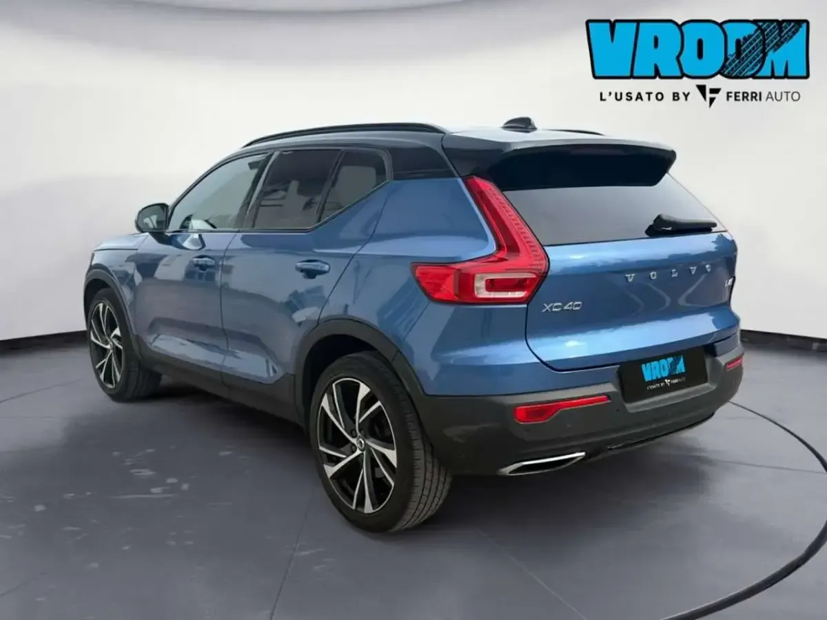 Usata Volvo XC40 R-Design 190 CV (139 kW) 2018 Blu SUV