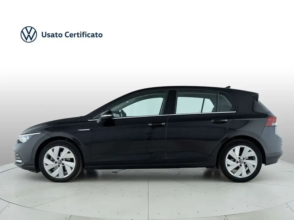 Usata VW Golf VIII Style 131 CV (96 kW) 2021 Nero Berlina
