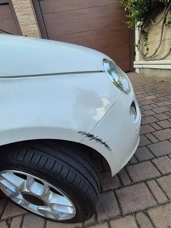 Usata Fiat 500 Pop 69 CV (50 kW) 2009 Bianco Cabrio