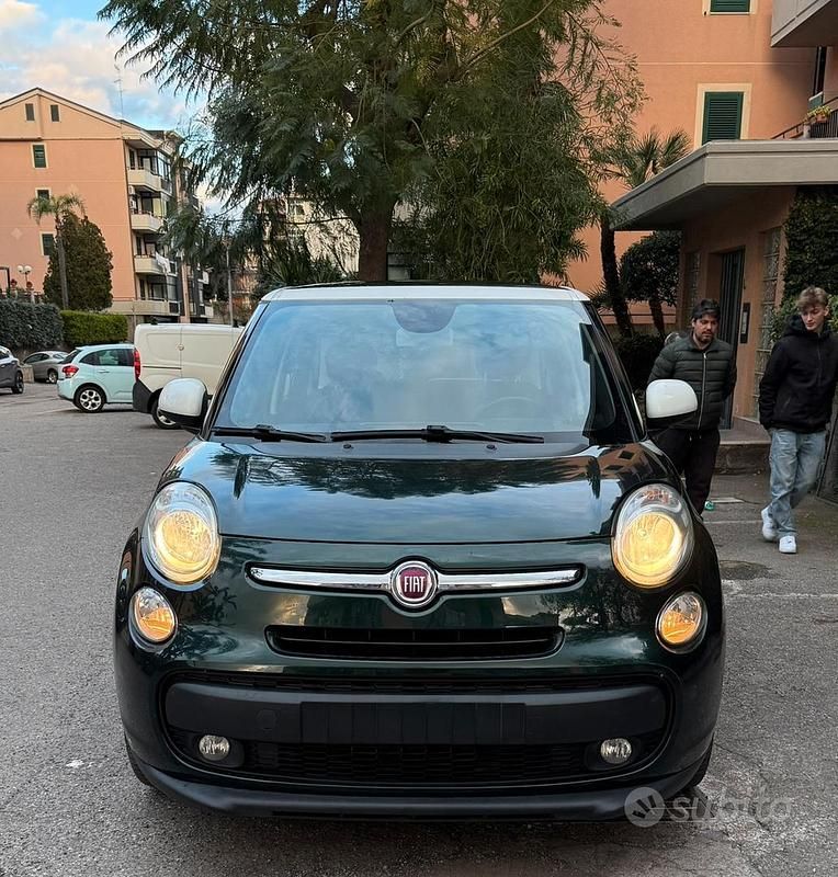 Usata Fiat 500L 105 CV (77 kW) 2015 Verde Monovolume
