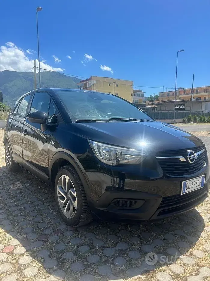 Usata Opel Crossland X 83 CV (61 kW) 2020 Nero SUV