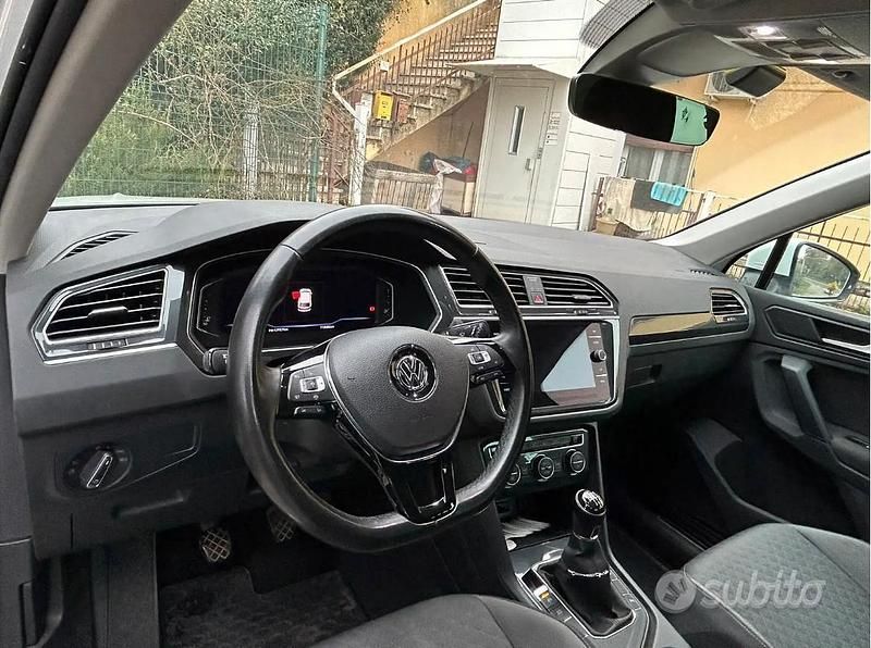 Usata VW Tiguan 150 CV (110 kW) 2019 Bianco SUV