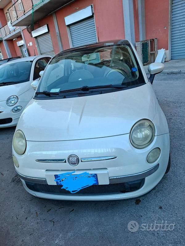 Usata Fiat 500 Lounge 2011 Bianco Utilitaria