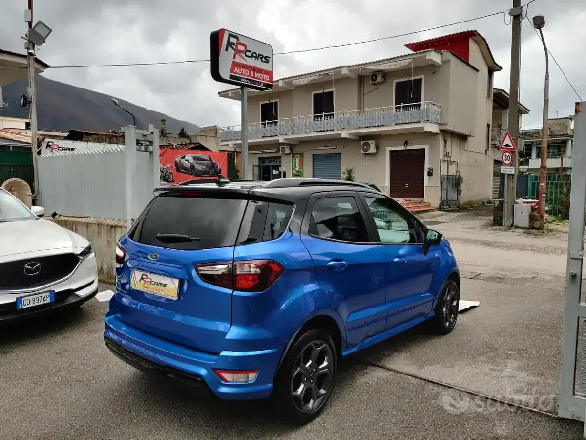 Usado Ford Ecosport ST-Line 125 HP (91 kW) 2020 Azul SUV