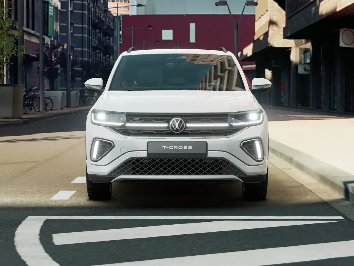 Nuova VW T-Cross R-line Plus 115 CV (84 kW) 2026 Pure white SUV