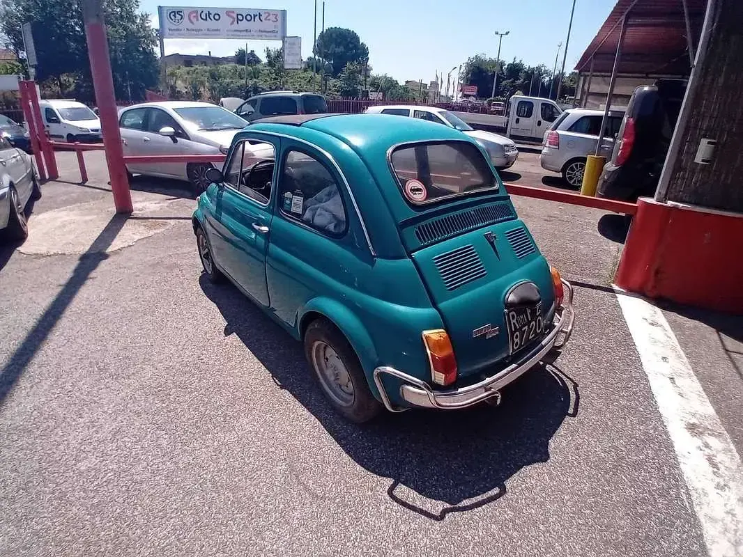 Usata Fiat 500 19 CV (13 kW) 1970 Blu/azzurro Utilitaria